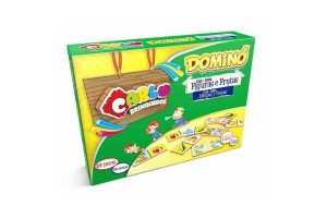 DOMINO FIGURAS E FRUTAS - MDF