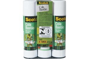 COLA BASTAO 20G 3M SCOTCH PCT COM 6 UN.