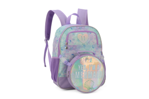 MOCHILA LUXCEL MERMAID VIOLETA UN