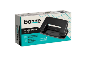 PERFURADOR BAZZE 2 FUROS 10F METAL