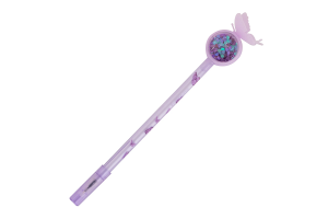 CANETA ESFEROGRAFICA DE BORBOLETA PONTA EXTRA FINA